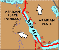 sensor Amerika lukke Red Sea Rift - Arabian Plate